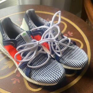Adidas by Stella McCartney Navy and Red Athletic Shoes